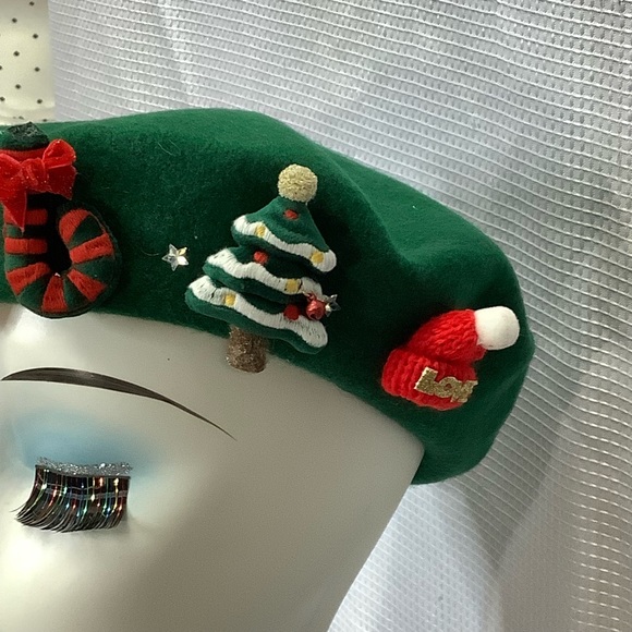🌼 Christmas Versatile Wool Felt Beret for Women - Picture 7 of 7